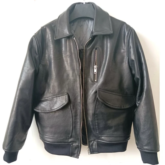 Genuine Leather Jackets Factory Blazer Coats PU Cowskin Vest Apparel