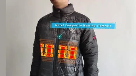 Latest Design Mens Self Warming Battery Powered Winter Heated Jackets